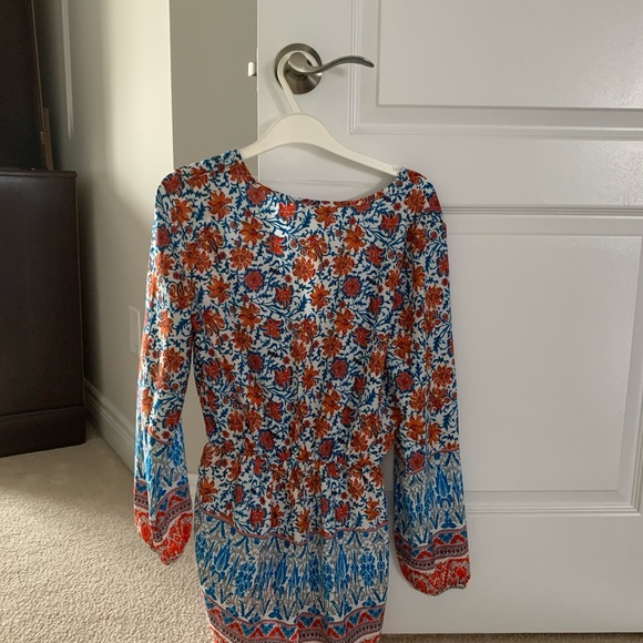 Urban Planet full sleeve floral romper - Picture 3 of 3